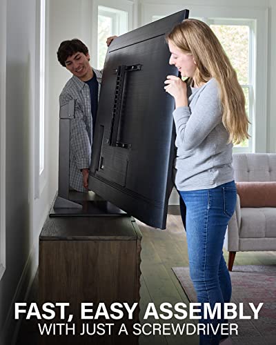 SANUS Universal TV Stand for 40-86” TVs w/Height Adjustment & Swivel
