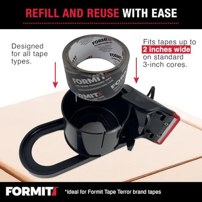 Clear Packing Tape with Dispenser (1 Roll) - Packaging - style: Dispenser + 1 PG Roll