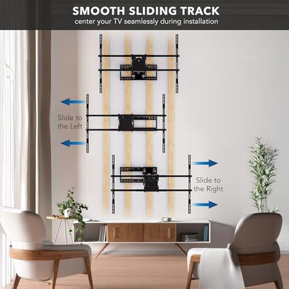 Mount-It! The Beast XXL Long Arm TV Wall Mount, 75-140" - style: Indoor - XL