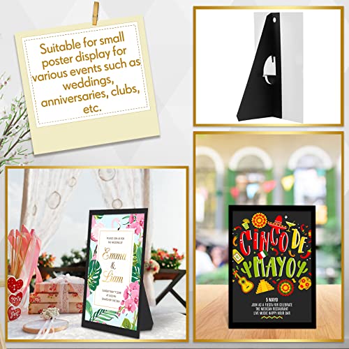 Marspark Poster Stand, 10 Inch, Black, 12 Pack - color: Black, size: 10 Inch