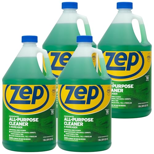 Zep All-Purpose Cleaner & Degreaser Concentrated Formula (Pack of 4)