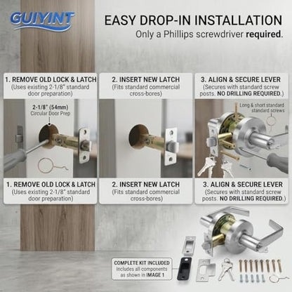 Lock Commercial Door Handle Heavy‑Duty Designer Handles for Doors