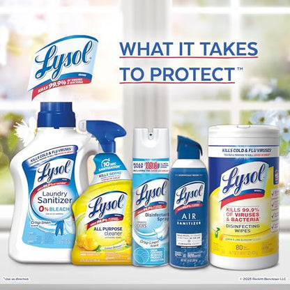 Lysol All Purpose Cleaner Spray, OXI Action, 0% Bleach, Disinfectant, 32 oz