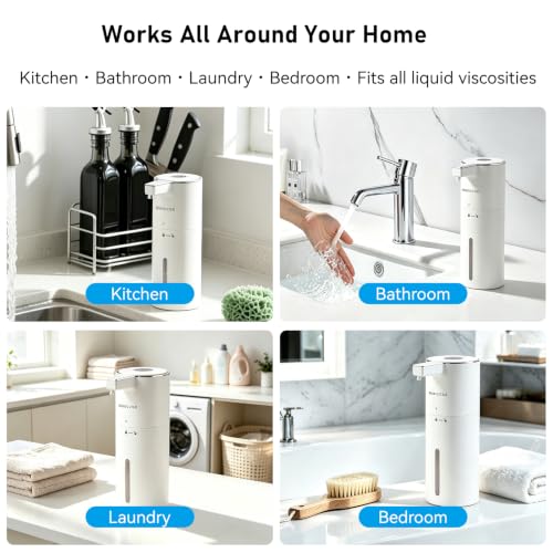 Touchless Automatic Electric Foaming Soap Dispenser - color: White, size: Foam