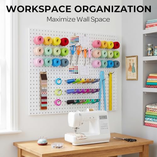 INCLY 120 Pack Pegboard Hooks, 4/6/8 Inch Peg Board Hooks Accessories - color: Black, size: 4/6/8 Inch