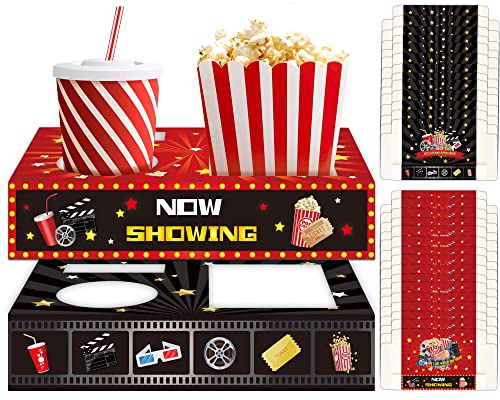 OBUSATT 32Pcs Movie Party Supplies Movie Night Snack Trays - style: Movie Night