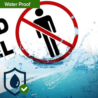 Restricted Area Authorized Personnel Only Sign, 10x7 Inches, 55 mil thick - size: 7x10 Polyethylene
