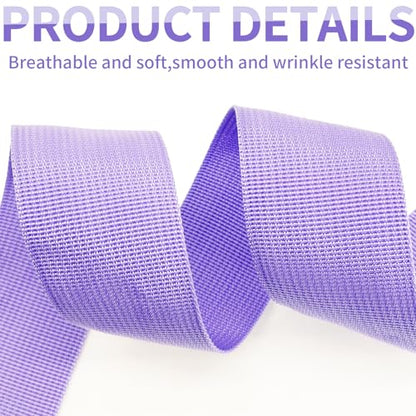 2" Lavender Wide Webbing Straps 40yd for Lawn Chair,Bag &Sewing - color: Lavender 33