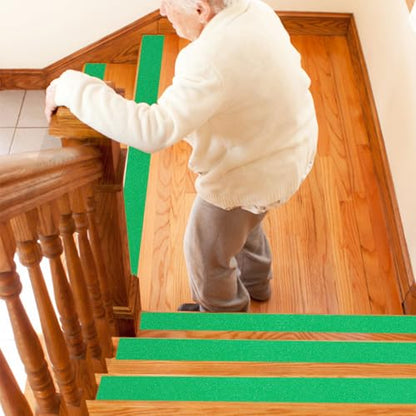 BOMEI PACK Anti Slip Traction Tape,2 Inch x 16.5 Ft,Heavy Duty Non Slip Tape,Grip Tape for Stairs, Tread Step, Indoor & Outdoor Use,Waterproof Stairs Non Skid Treads (Dark Green) - color: Dark Green