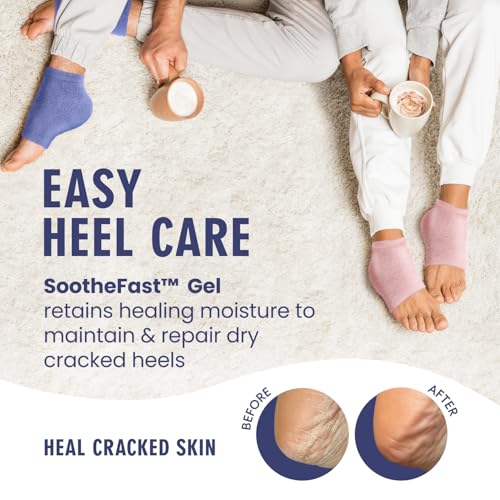 Dr. Frederick's Original Fuzzy Heel Socks (Lavender Luxury) - color: Lavender Luxury