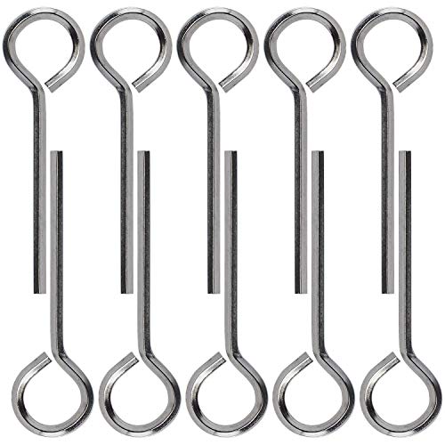 PAGOW 10 Pack 5/32" Standard Hex Dogging Key with Full Loop, Allen Wrench Door Key for Christmas Festival Party Decoration Hurricane Protection Push Bar Panic Exit Devices(0.84" x 2.78") - style: 10 Pack 5/32 inch