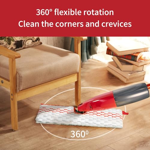 10 Pack Microfiber Spray Mop Pads Compatible with ProMist MAX Replace Head