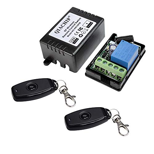DC 12V 1CH RF Wireless Relay Module Remote Control Momentary Switch - color: 1relays(Updated)