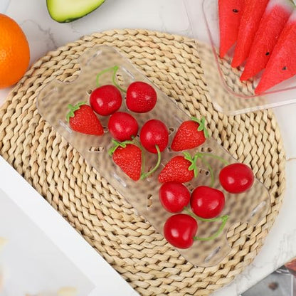 24 Pcs Plastic Drain Shelf, Drain Tray for 1/3 Size Food Pan - size: 1/3