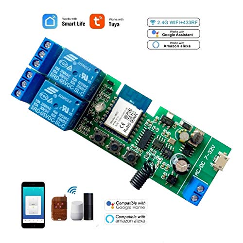 WiFi Wireless Smart Switch Module,DIY WiFi Garage Door Opener,Smart Motor Controller