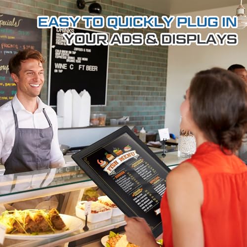 3 Pcs Retail Advertisement Counter Mat 17 x 11 Inch Non Slip Countertop Sign Holder Menu Cover Menu Holder Display Stand for Restaurant Cafe Bar Hotel - size: 17×11 Inch