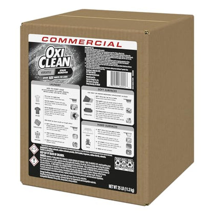 OxiClean Versatile Stain Remover Professional, 25 LB Bulk Box - size: 400 Ounce (Pack of 1)