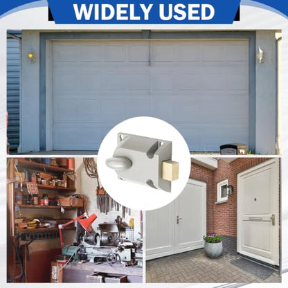 MorningRo Garage Door Locks Set with T-Handle & Keys Twist Deadbolt Locks - style: All Hardware Set