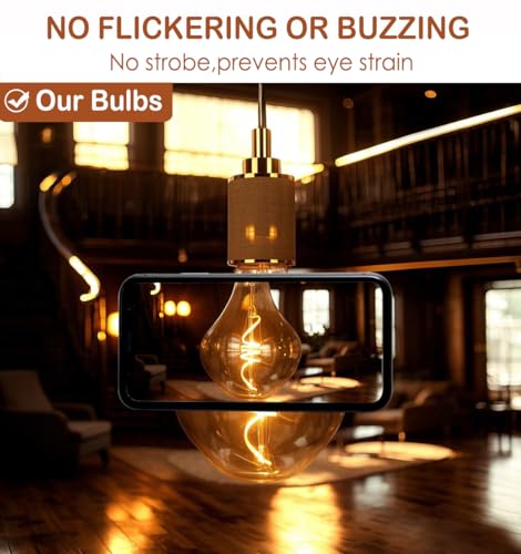 4W Filament 2700K Warm Lights,Dimmable E26 Lamp Base,1-Pack - color: Golden Special Alien (Dimmable)