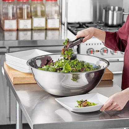 Stainless Steel Mixing Bowl for Commercial and Home Kitchen (16qt) - size: 16 Quart