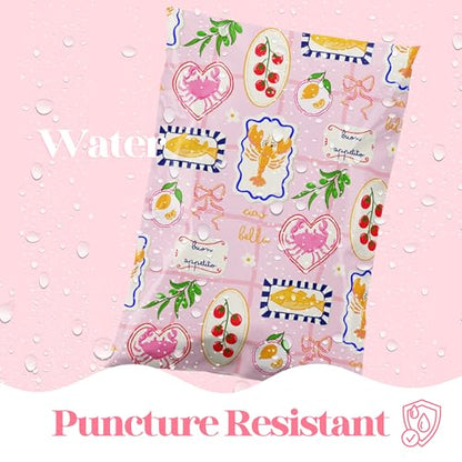 Pretty Package Store Poly Mailers 6x9, Ciao Bella, 100 Pack - color: Ciao Bella, size: 6x9