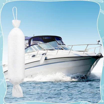 Threlaco 2 Pcs 6” X 19” Bilge Socks Oil Only Absorbent Sock for Boats - size: 6” X 19”