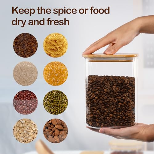D2scrma 115oz/3.6Qt/3400ml Square Glass Storage Containers with Lids 2-Pack - size: 115oz*2
