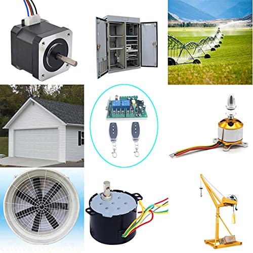 110V 120V 220V Motor Forward Reverse Remote Switch, 2 Channel Relay