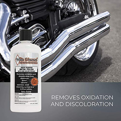 Schultz Laboratories Metal Polish - Perfect for Stainless Steel, Brass, Aluminum, Chrome, Gold, Silver - Multi-Purpose Cleaner, Sealant, Rust Remover/Preventer for Cars, Jewelry, Boats & More - 6 Pack - size: 12 Fl Oz (Pack of 6)