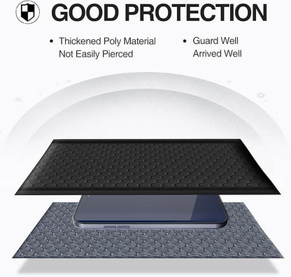 Koja Extra Thick Padded Bubble Mailers, 4x8 in, 100-Pack, Black - color: Black, size: 4 x 8" 100-Pack