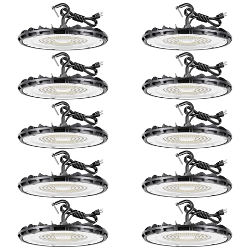 150W UFO LED High Bay Light, Aluminum LED Shop Lights with 19500LM - size: 150W
