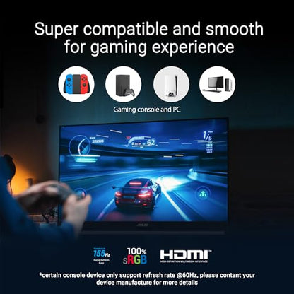 ASUS ZenScreen MB16NCG 15.6 Inch 155Hz,16:10 USB-C Portable Monitor - style: 16:10 2.5K 1600P 155Hz