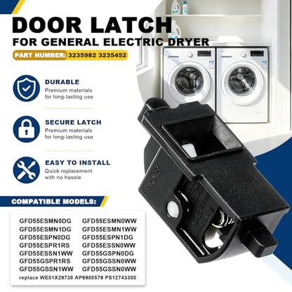 WE01X29738 Dryer Door Latch Catch Replacement Fit for GE Hotpoint Dryers