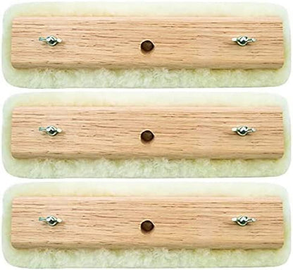 Pack of 3 Wooster Brush RR412-12 Shearling Floor Applicator 1/2-Inch Nap, 12-Inch