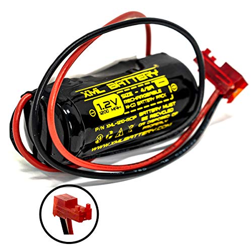 (10 Pack ELB-1P201N2 Lithonia ELB0320 ELB-0320 ELB1P201N2 ELB1P2901N 4/5A 1.2v 1200mah Ni-CD NiCD Exit Sign Emergency Light Ni-CD Battery Replacement NiCad - size: 10 Pack