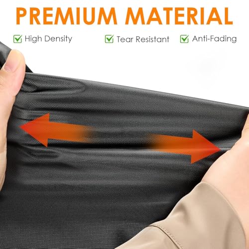 Cover Compatible with HTTSICHI Deep Fryer -12 L, 420D Waterproof Electric Deep Fryer Cover, Mini Fryer Covers, 17.3"D x 11"W x 12.3"H, SZ-ZL-BT - size: For HTTSICHI : 17.3"D x 11"W x 12.3"H