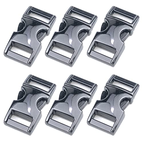 MY MIRONEY Metal Curved Buckle - color: Light Black