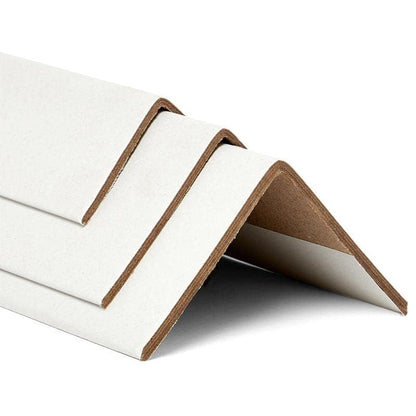 Cardboard Corners For Protection - Packaging Cardboard Edge Protector -1/16, Pack of 25 (2x2x44) - size: 2x2x44