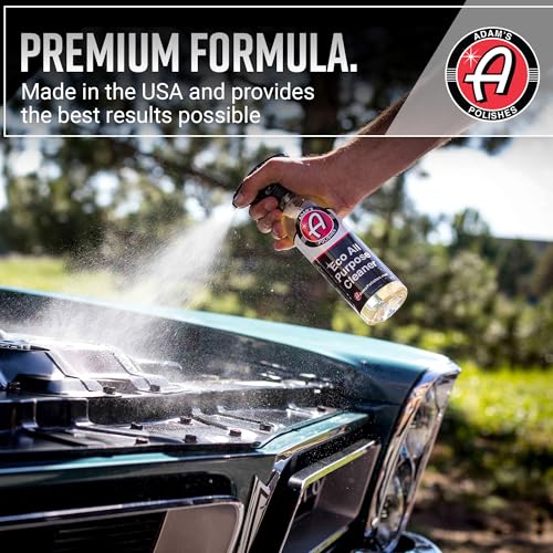Adam's Polishes ECO All Purpose Cleaner - Industrial Strength, Concentrated Formula Can be Diluted Down - Tough on Dirt but Easy on Your Car, You, and The Environment (16 oz)