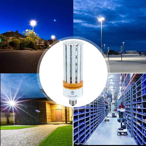 1000W Equivalent LED Corn Light Bulb, 100W Led Corn Bulb 5000K Daylight White,High Bay Lighting 15000 Lumen, E26/E39 Base LED Bulbs, Large Area Lights for Outdoor Indoor Warehouse Garage Offices