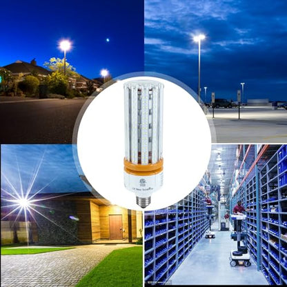 1000W Equivalent LED Corn Light Bulb, 100W Led Corn Bulb 5000K Daylight White,High Bay Lighting 15000 Lumen, E26/E39 Base LED Bulbs, Large Area Lights for Outdoor Indoor Warehouse Garage Offices