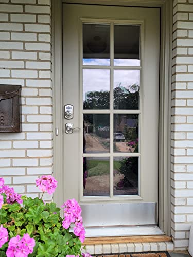 Door Metal Kick Plate 10x24 inches Aluminum Plates Silver - color: Silver, size: 24inches