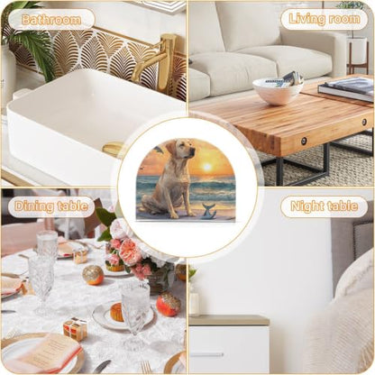 Custonm Picture Napkin Holder for Table Acrylic Tissue Dispenser - color: Custom Picture