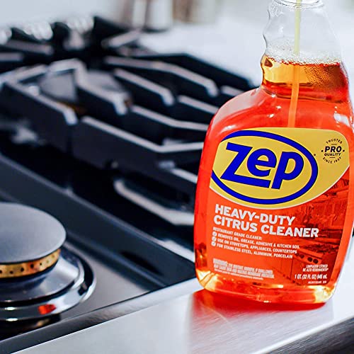 Zep Heavy-Duty Citrus Degreaser and Cleaner - 24 oz (Case of 2) - size: 24 Fl Oz (Pack of 2)