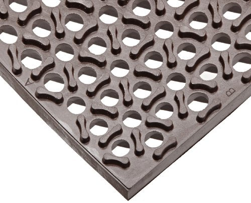 NoTrax T15 Optimat® Honeycomb Design Drainage Mat, 3' X 6' Brown - color: Brown, size: 3' Width x 6' Length