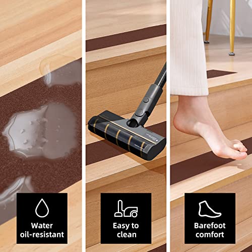 Reniteco 4" x33Ft Anti Slip Tape Coffee Heavy Duty Grip 1PC - color: 02-Coffee, size: 4in x 33Ft