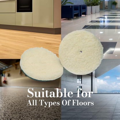 Koblenz 45-0102-9 Lambswool Pads with Foam Backing