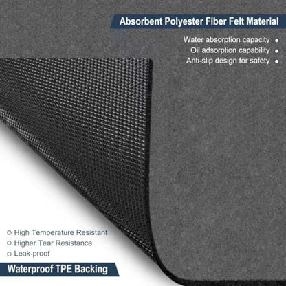 Oil Spill Mat Garage Floor Mat,Maintenance Oil Change Mats 36"x72" - size: Garage Floor Mat 3' x6' -1PK