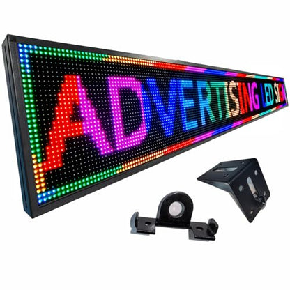 Programmable LED Sign P10 Custom Size, Outdoor Led Sign For Business Display Screen Advertising Store - size: P10 custom size