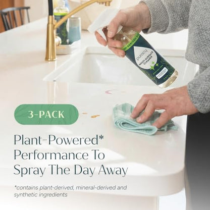 Puracy All Purpose Cleaner Spray – Plant-Powered Multi-Surface Cleaner - Cleaning Spray Solution As Seen on TikTok (Green Tea & Lime, 16 fl oz, 3 Pack) - size: 16 fl oz (Pack of 3)